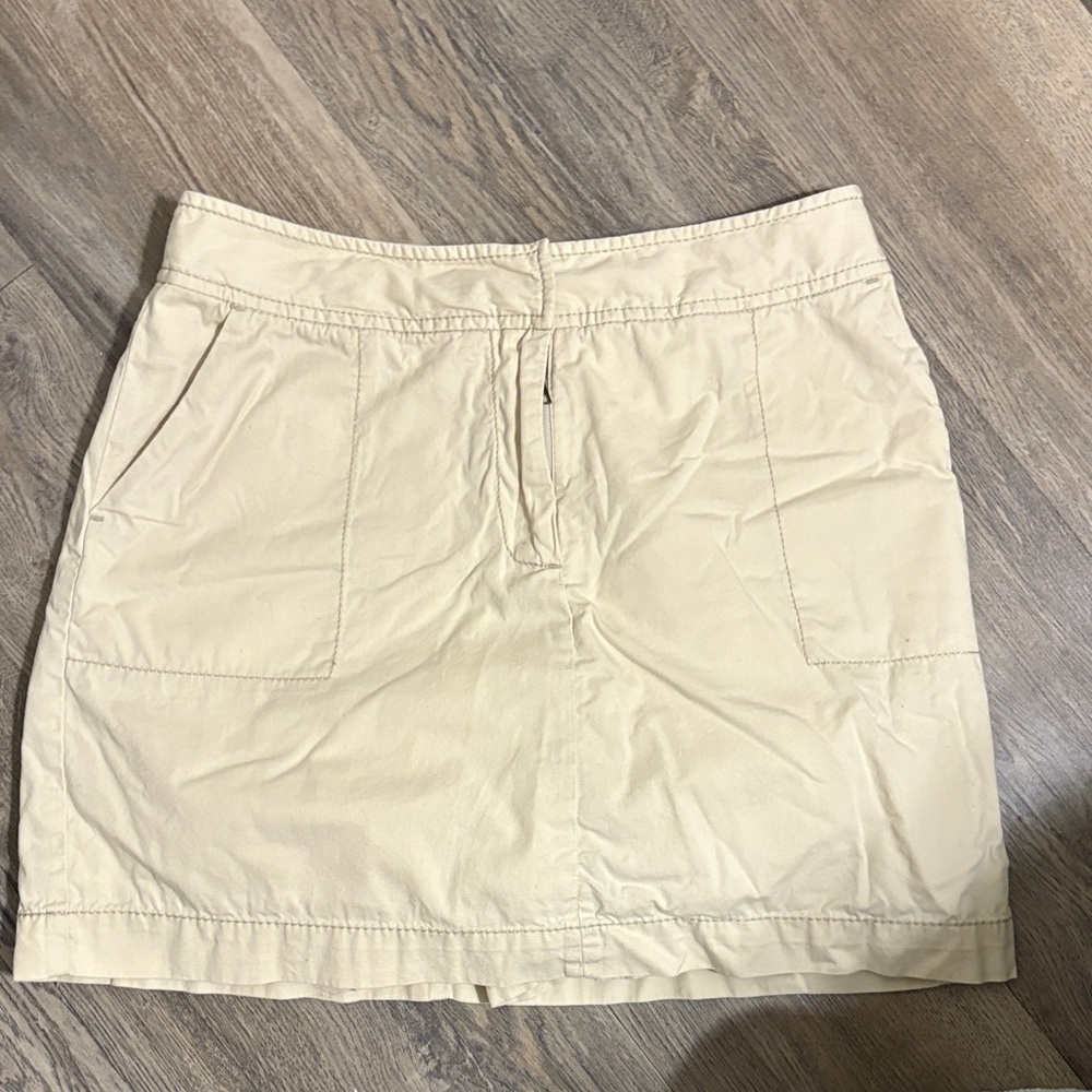Cherokee Light Tan Cotton Skirt